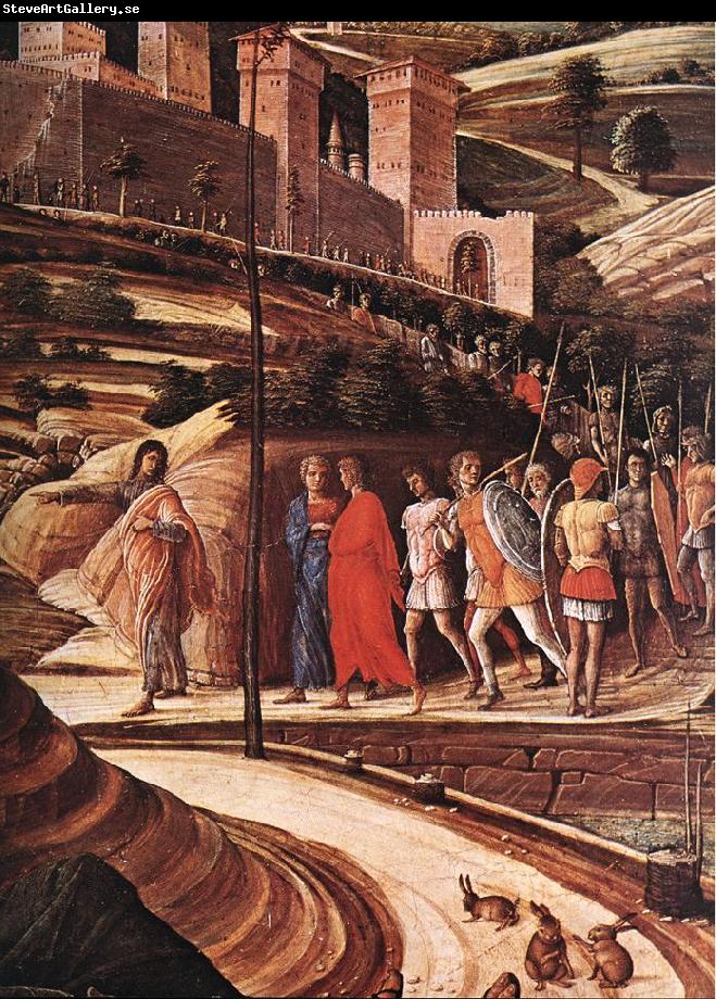 MANTEGNA, Andrea Agony in the Garden (detail) sg